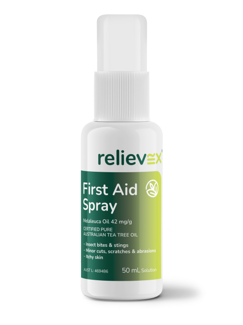 ESAPHARRM BNSP50 Relievex Antiseptic & Itch Relief Spray 50mL