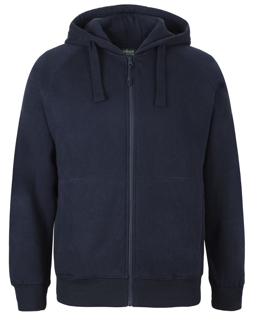 C of C Full Zip Fleecy Hoodie Black -S