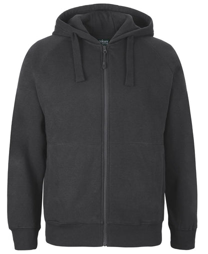 C of C Full Zip Fleecy Hoodie Black -S