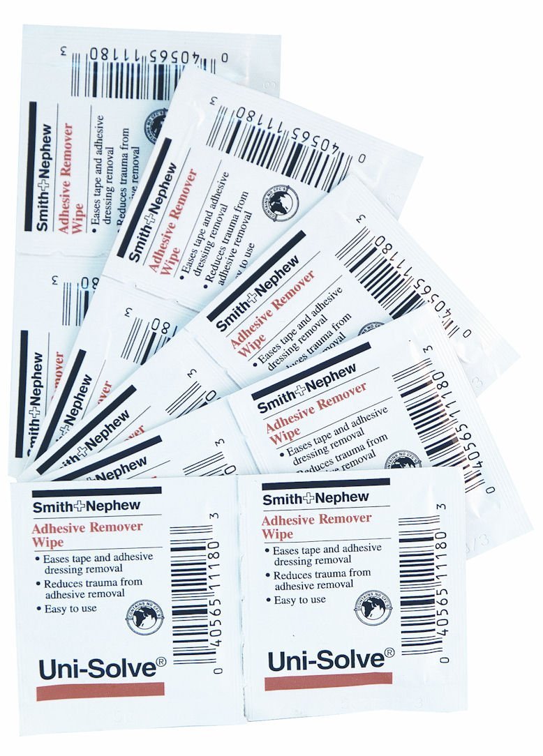SMITH & NEPHEW S402300-10 Uni-Solve Adhesive Remover Wipes Pack of 10