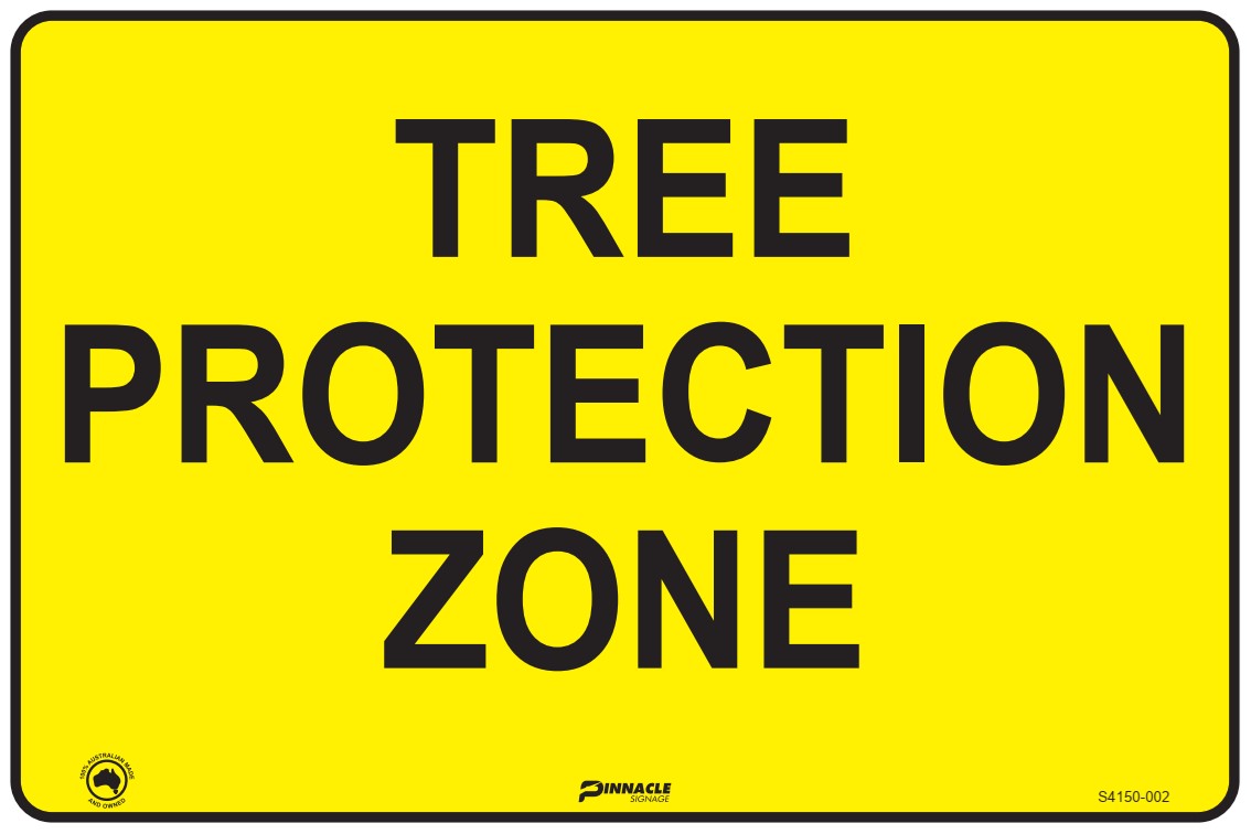 Max Global Products S4150 Tree Protection Zone Sign