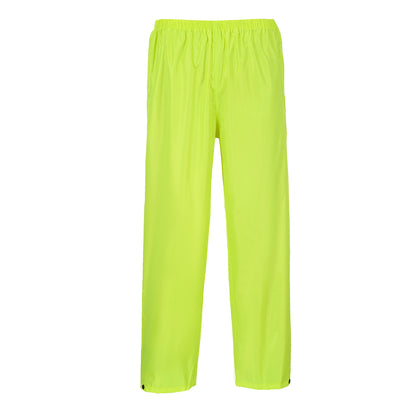 Portwest Classic Rain Pants in Yellow