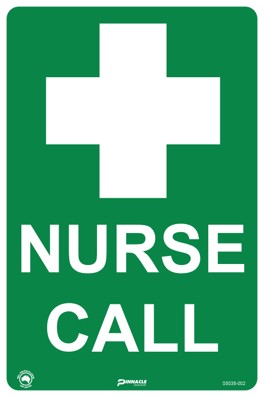 Max Global Products S5035 Nurse Call Sign