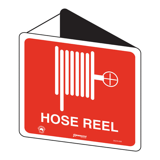 Max Global Products S5233 Hose Reel (With Picto), Off Wall Sign