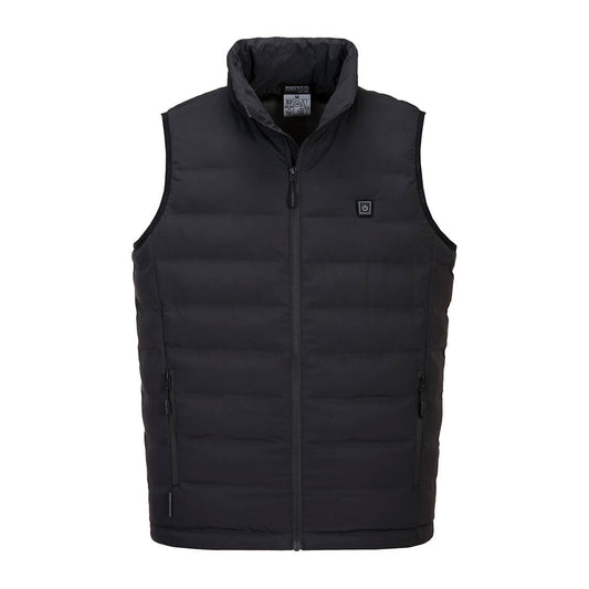 Portwest Ultrasonic Heated Tunnel Vest in Black