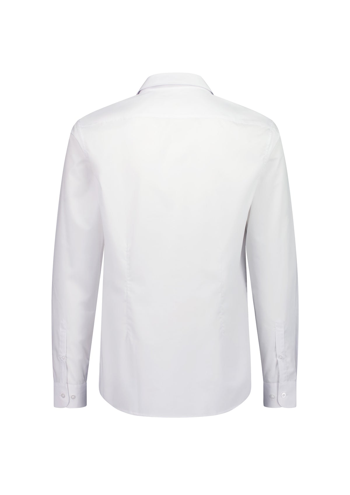 BizCollection S621M Mens Lexington Slim Fit Long Sleeve Shirt - White