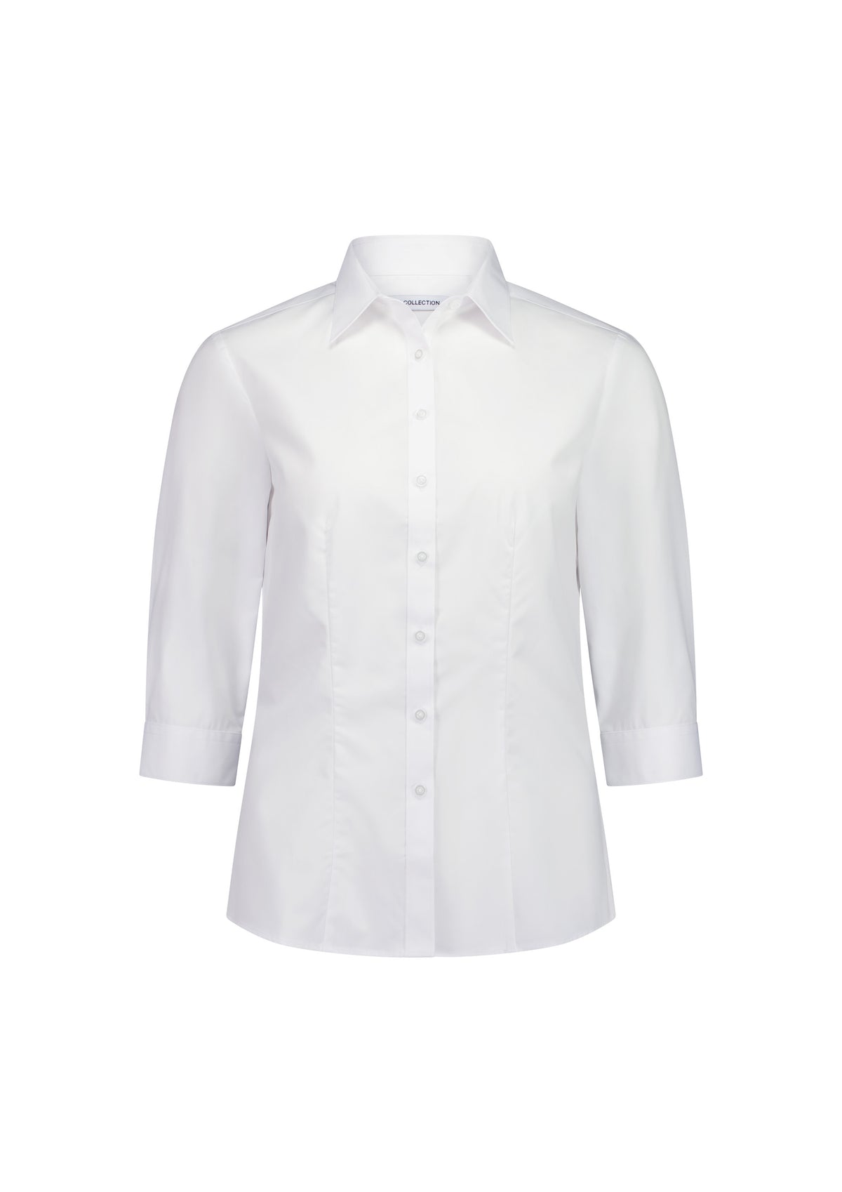BizCollection S623W Womens Lexington 3/4 Sleeve Shirt - White