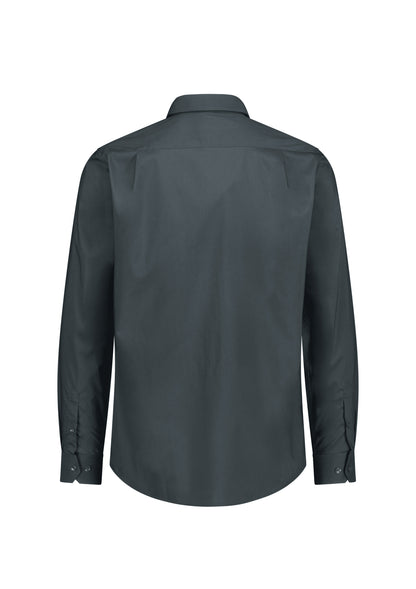 BizCollection S624M Mens Fitzroy Classic Fit Long Sleeve Shirt - Slate