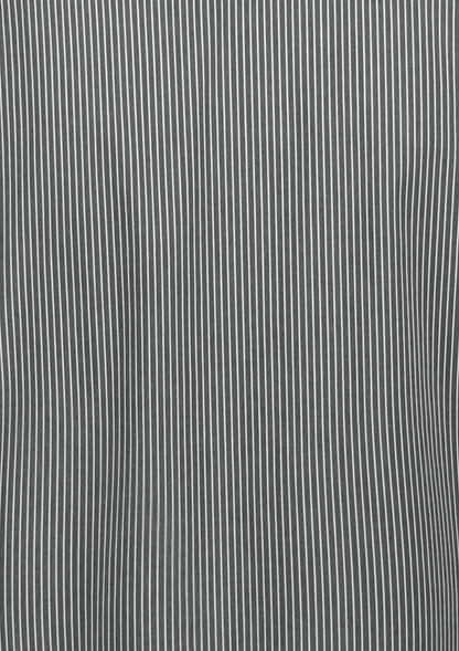 BizCollection S624M Mens Fitzroy Classic Fit Long Sleeve Shirt - Slate/White Stripe