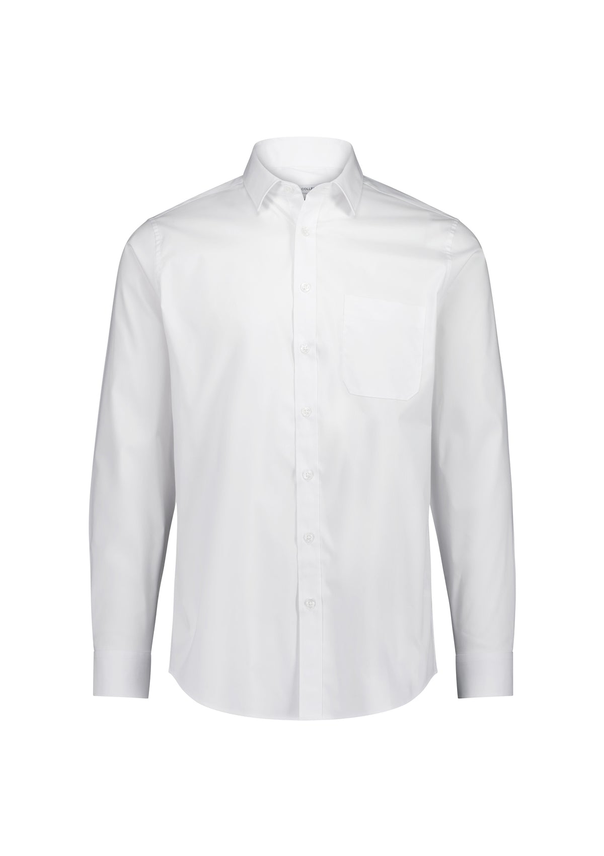 BizCollection S624M Mens Fitzroy Classic Fit Long Sleeve Shirt - White