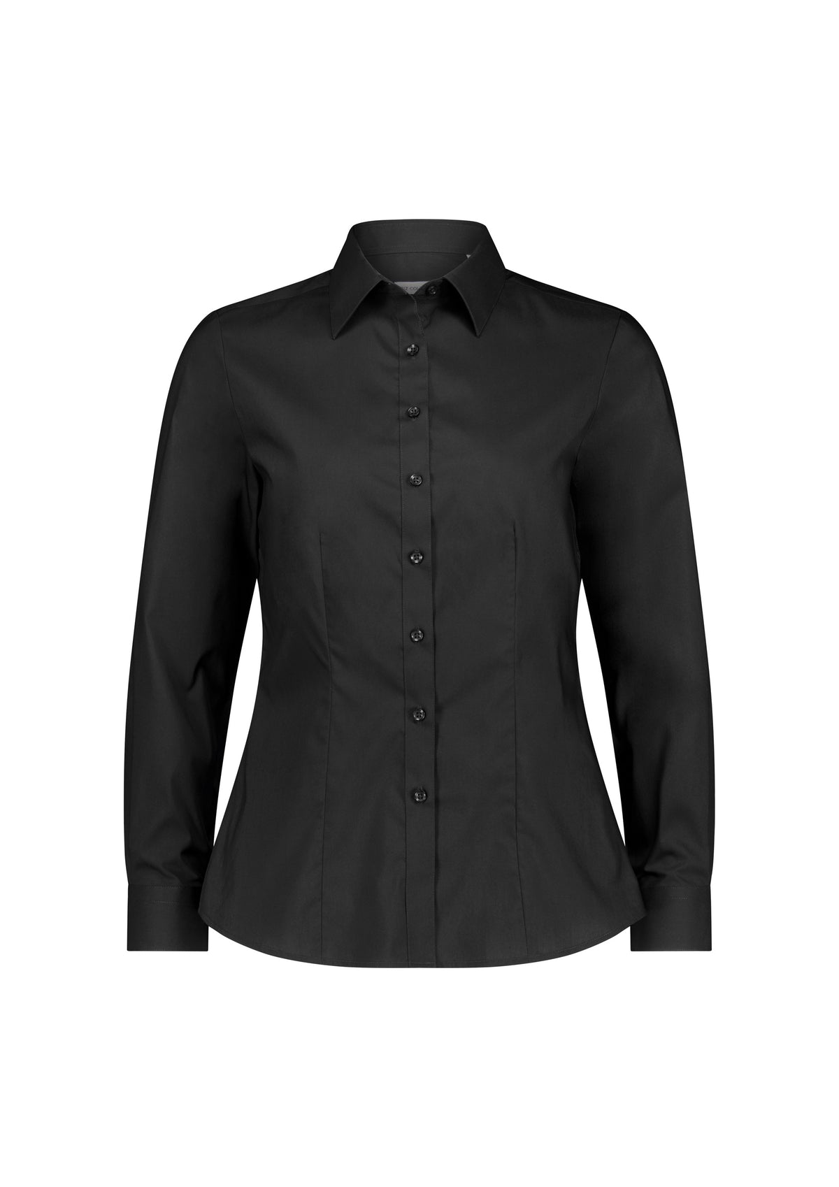 BizCollection S624W Womens Fitzroy Long Sleeve Shirt - Black