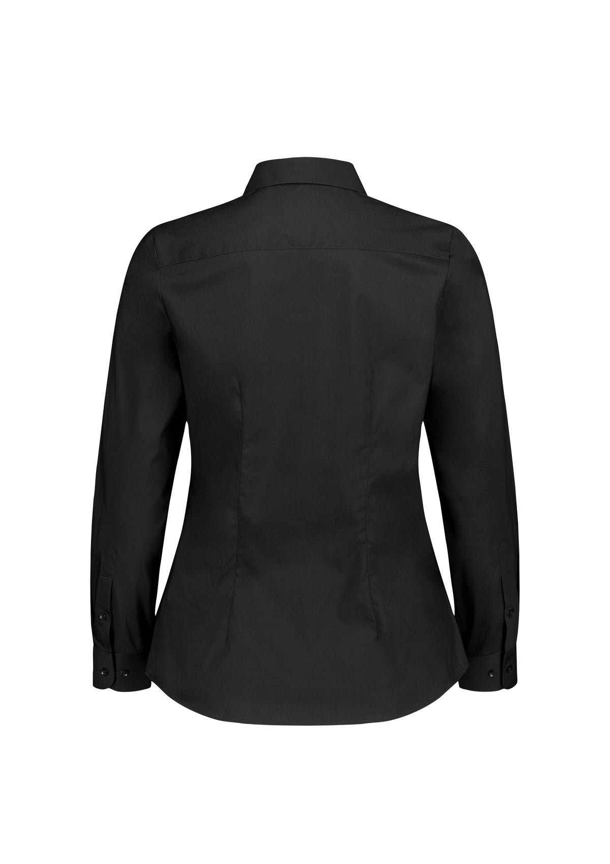 BizCollection S624W Womens Fitzroy Long Sleeve Shirt - Black