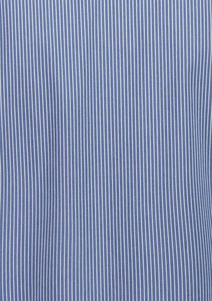 BizCollection S624W Womens Fitzroy Long Sleeve Shirt - French Blue/White Stripe