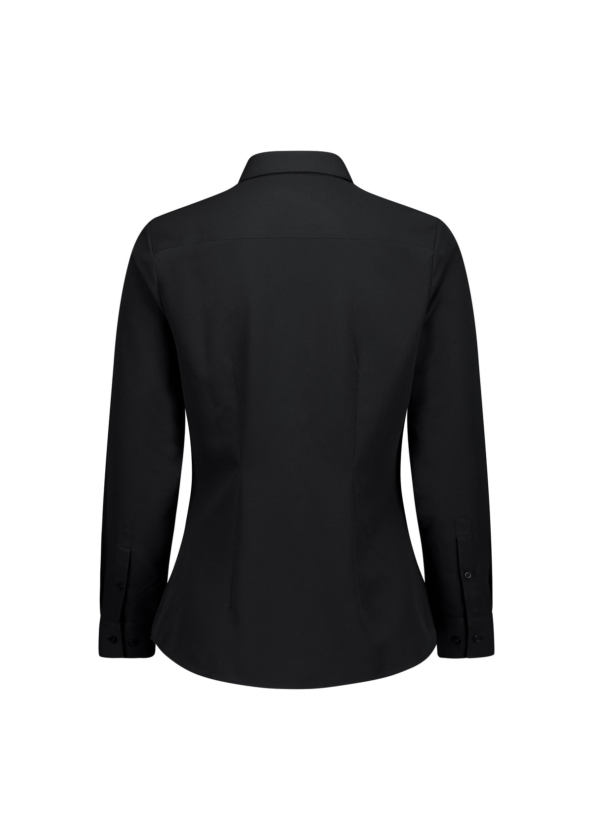 BizCollection S629W Womens Quick Dry Movement Long Sleeve Shirt - Black