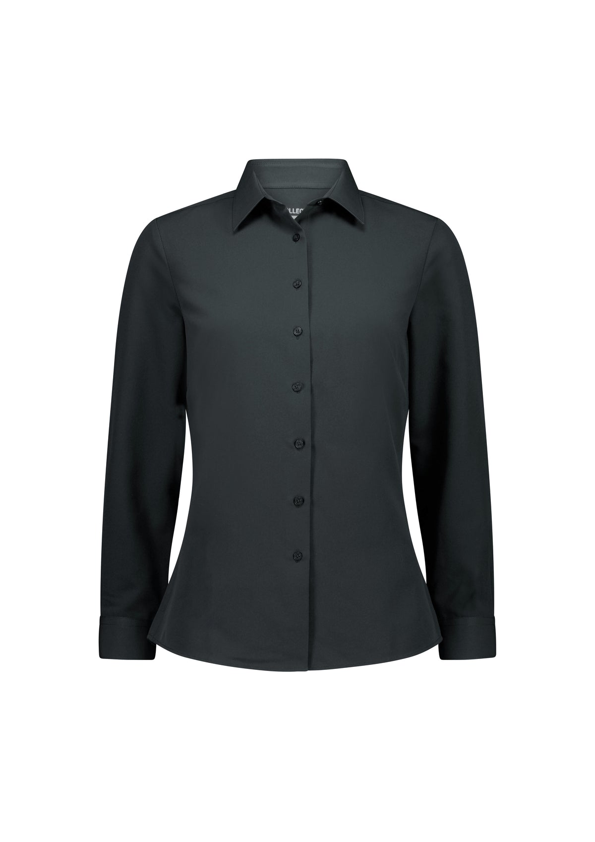 BizCollection S629W Womens Quick Dry Movement Long Sleeve Shirt - Charcoal