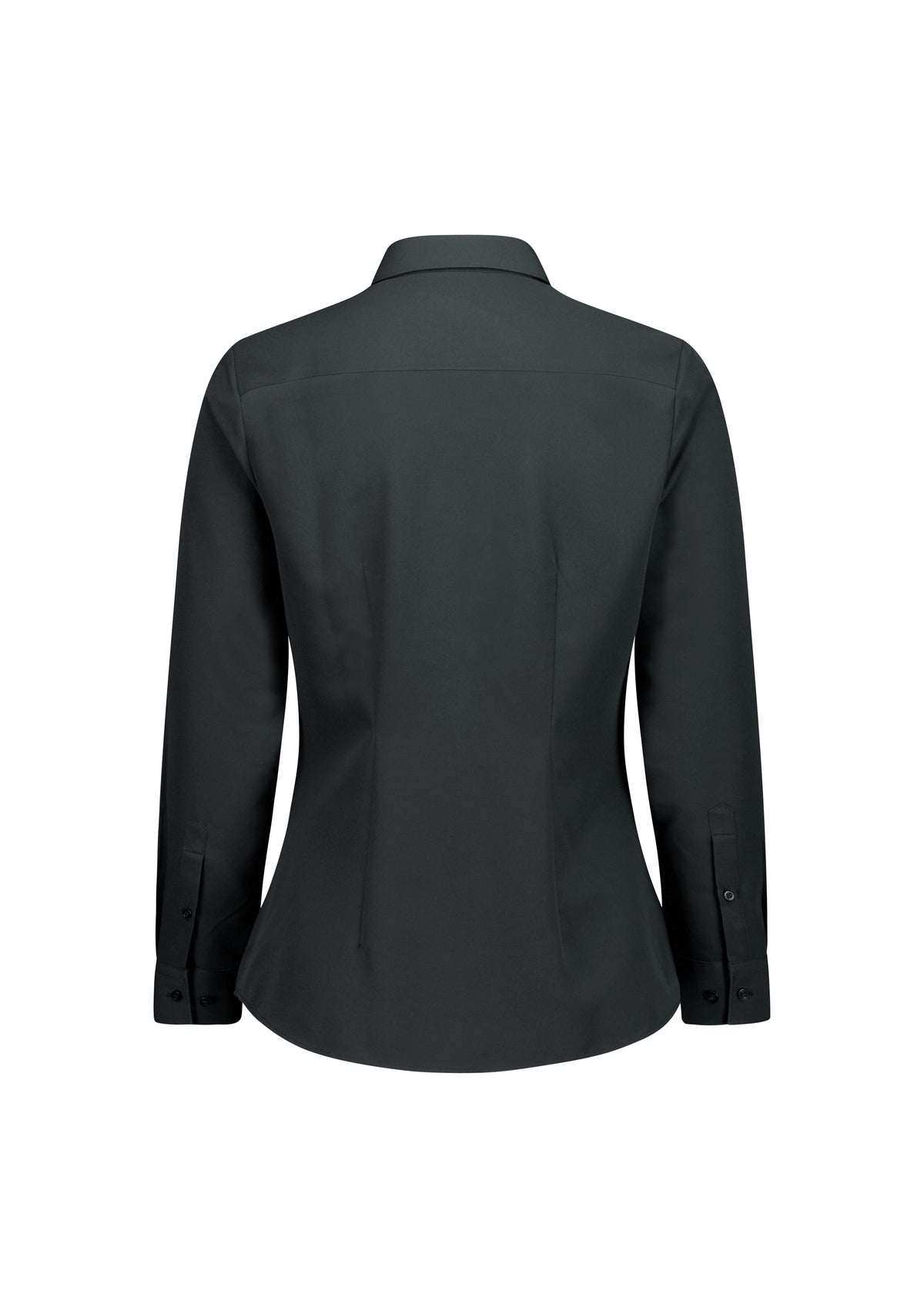BizCollection S629W Womens Quick Dry Movement Long Sleeve Shirt - Charcoal