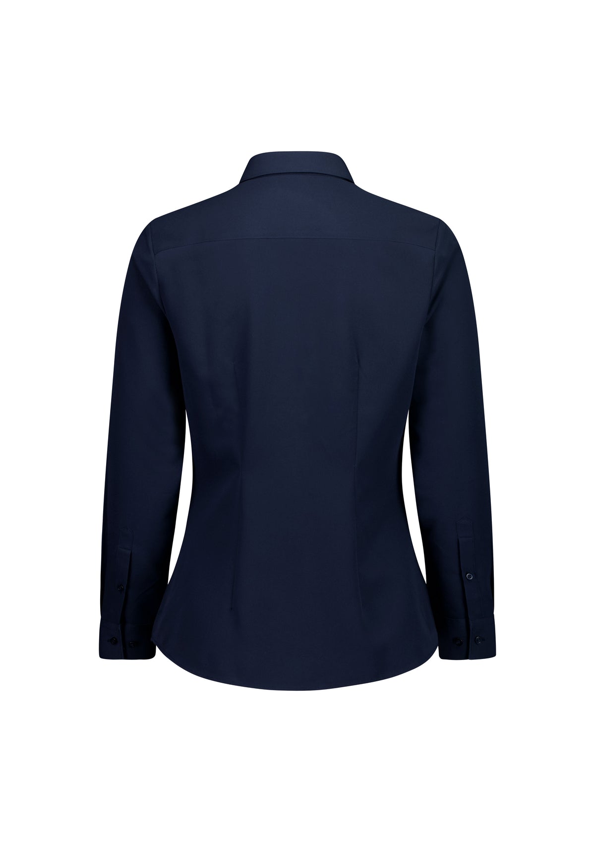 BizCollection S629W Womens Quick Dry Movement Long Sleeve Shirt - Navy