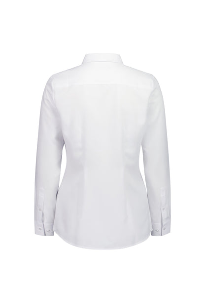 BizCollection S629W Womens Quick Dry Movement Long Sleeve Shirt - White