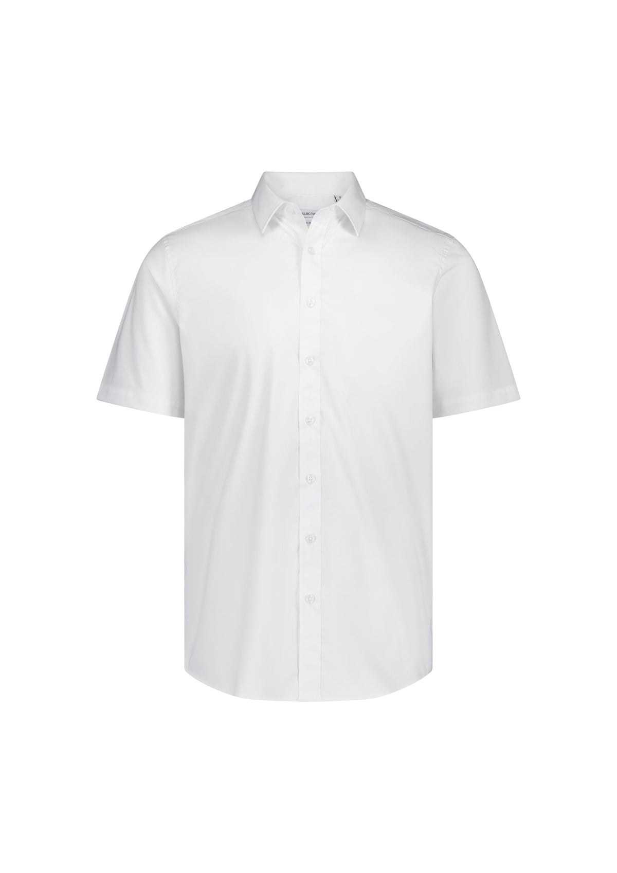 BizCollection S635M Mens Fitzroy Classic Fit Short Sleeve Shirt - White