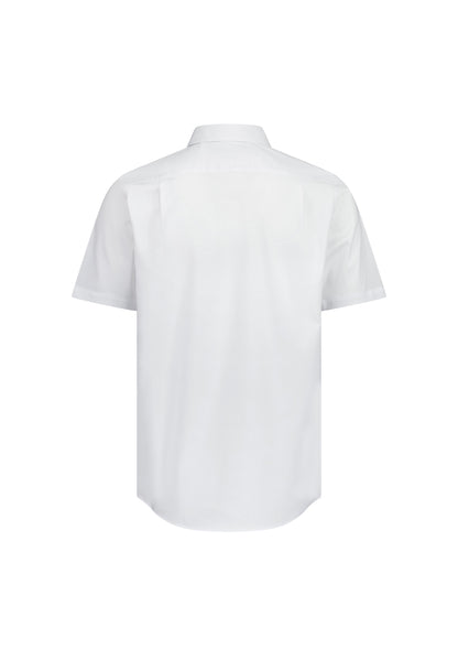 BizCollection S635M Mens Fitzroy Classic Fit Short Sleeve Shirt - White
