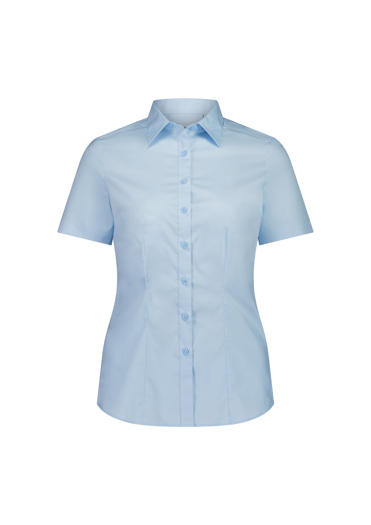 BizCollection S635W Womens Fitzroy Short Sleeve Shirt - Sky