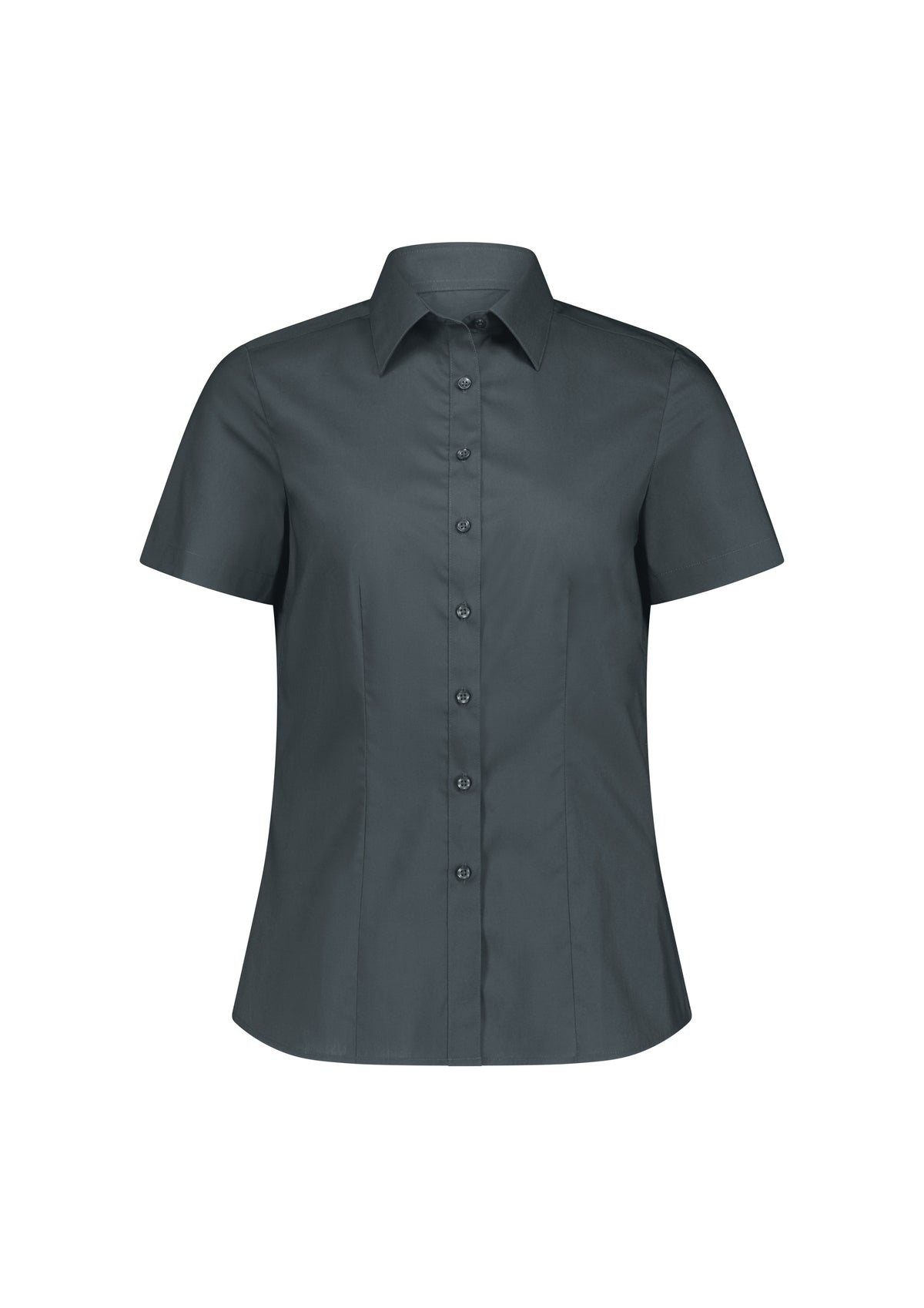 BizCollection S635W Womens Fitzroy Short Sleeve Shirt - Slate