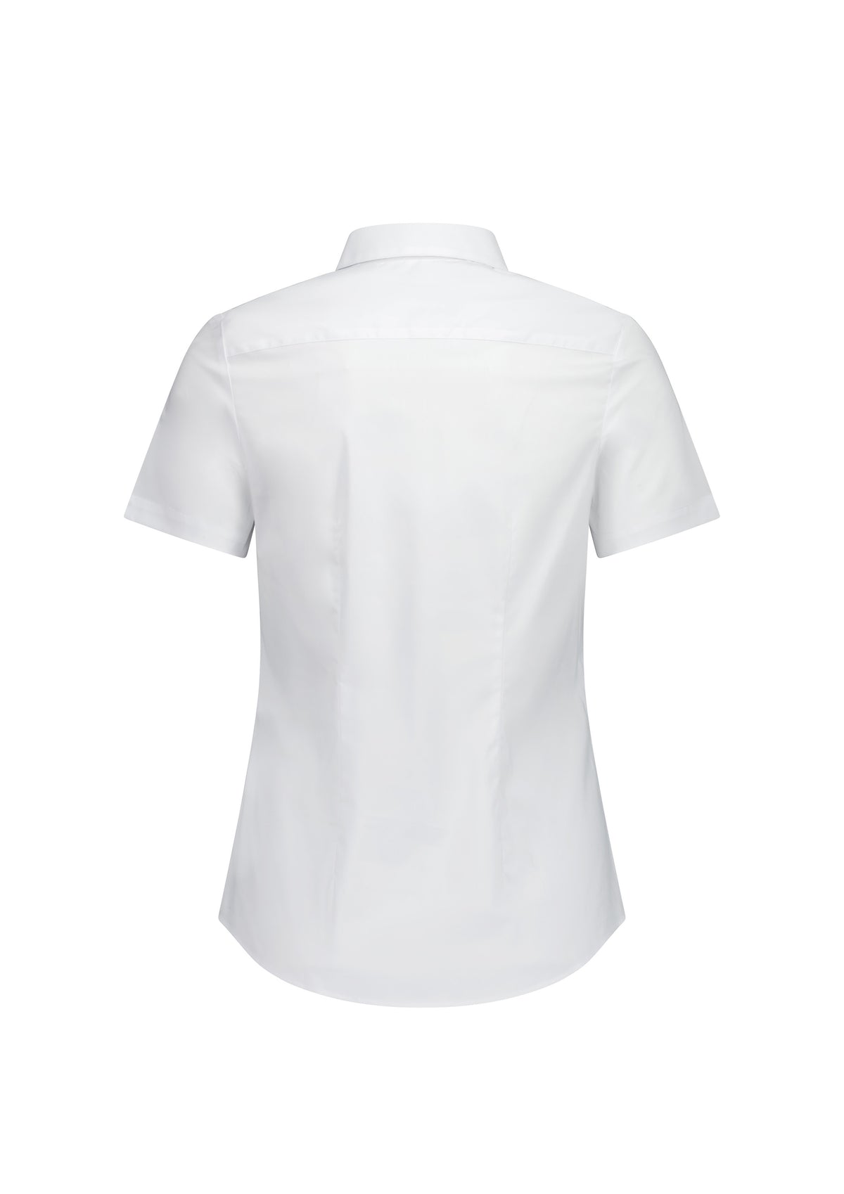 BizCollection S635W Womens Fitzroy Short Sleeve Shirt - White