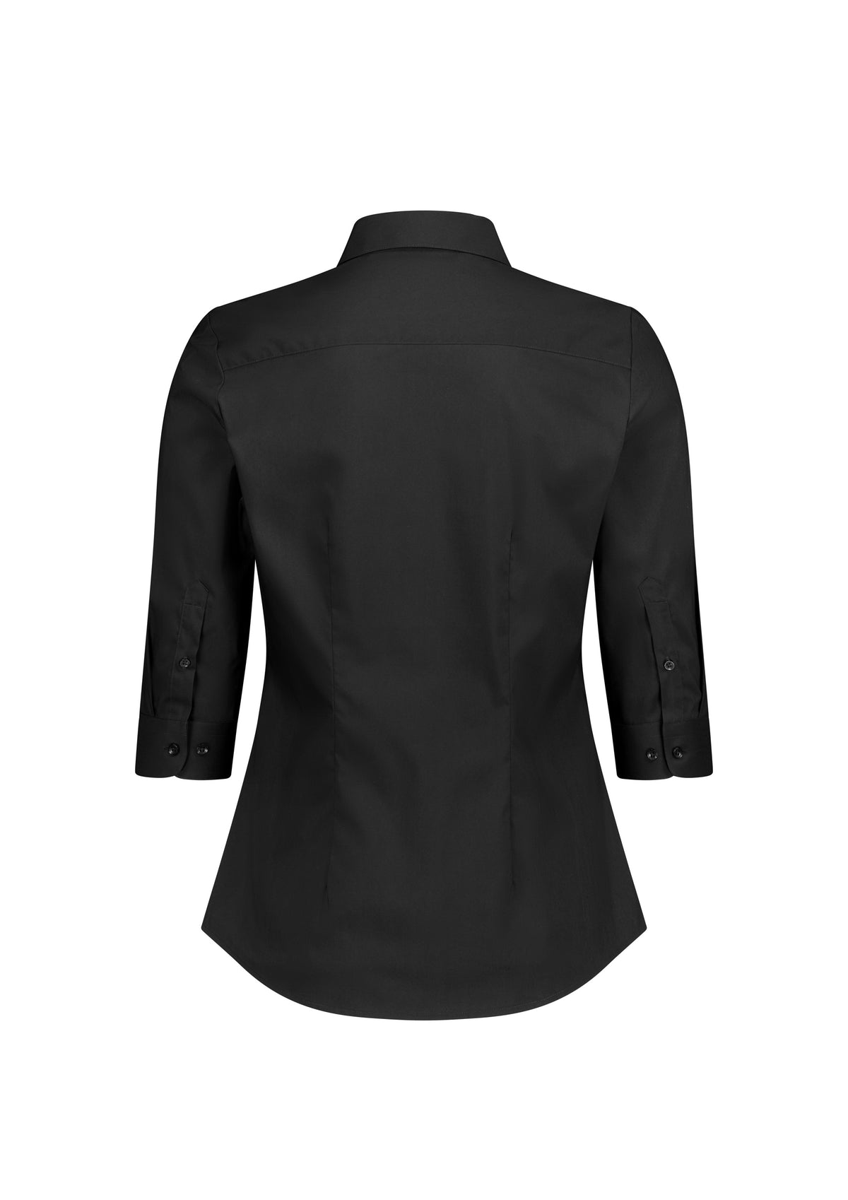 BizCollection S636W Womens Fitzroy 3/4 Sleeve Shirt - Black