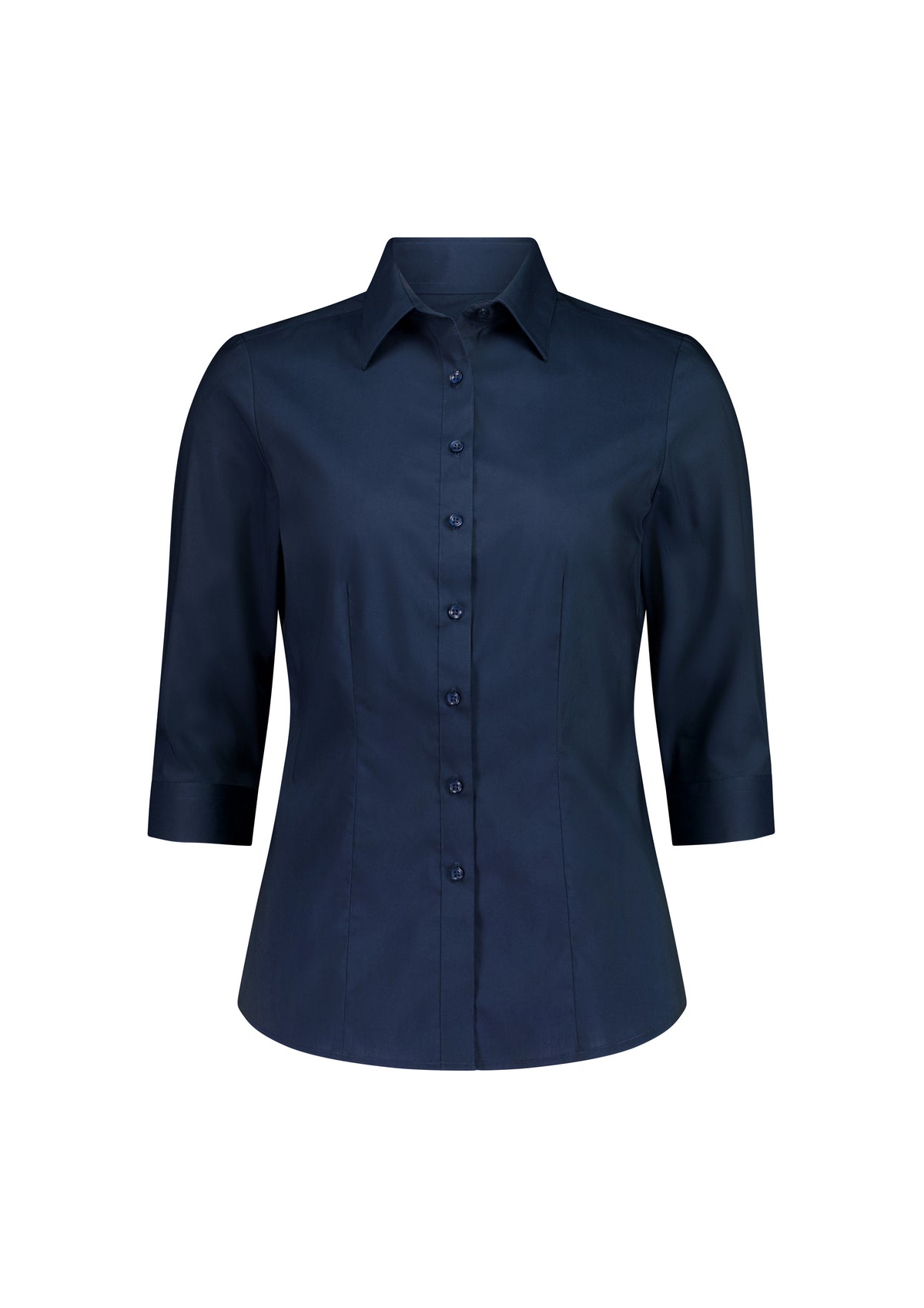 BizCollection S636W Womens Fitzroy 3/4 Sleeve Shirt - Navy