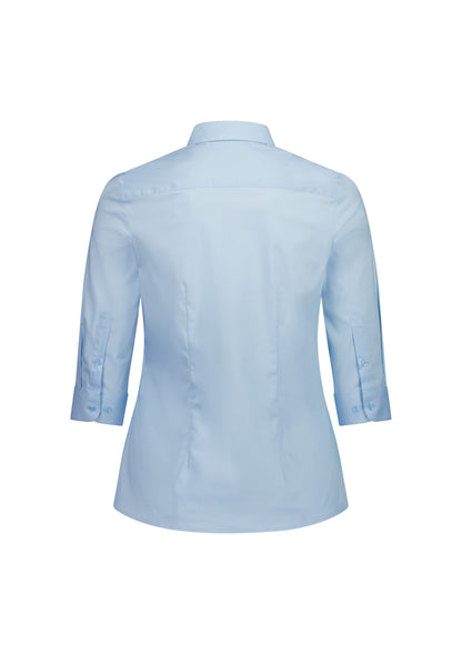 BizCollection S636W Womens Fitzroy 3/4 Sleeve Shirt - Sky