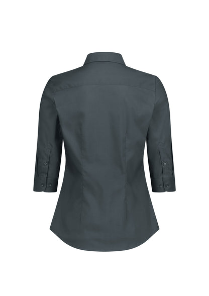 BizCollection S636W Womens Fitzroy 3/4 Sleeve Shirt - Slate