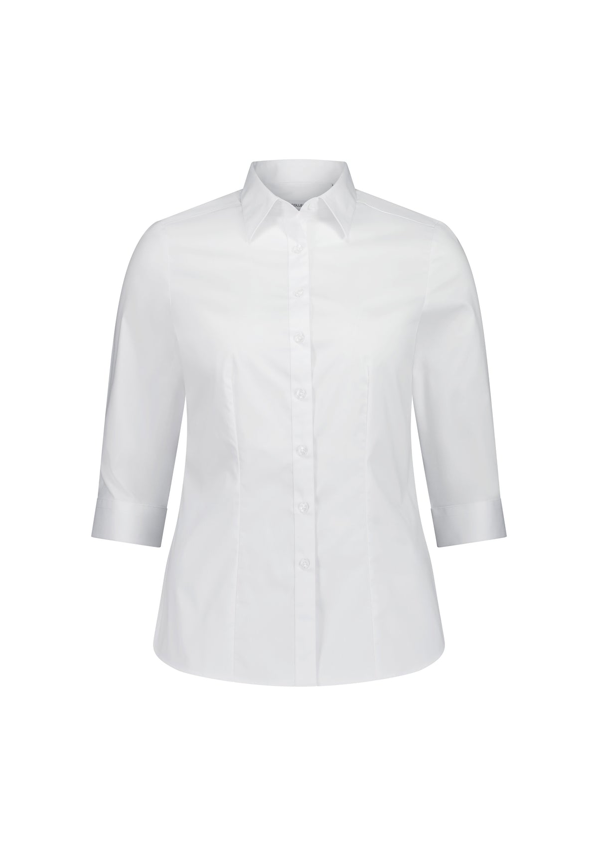 BizCollection S636W Womens Fitzroy 3/4 Sleeve Shirt - White