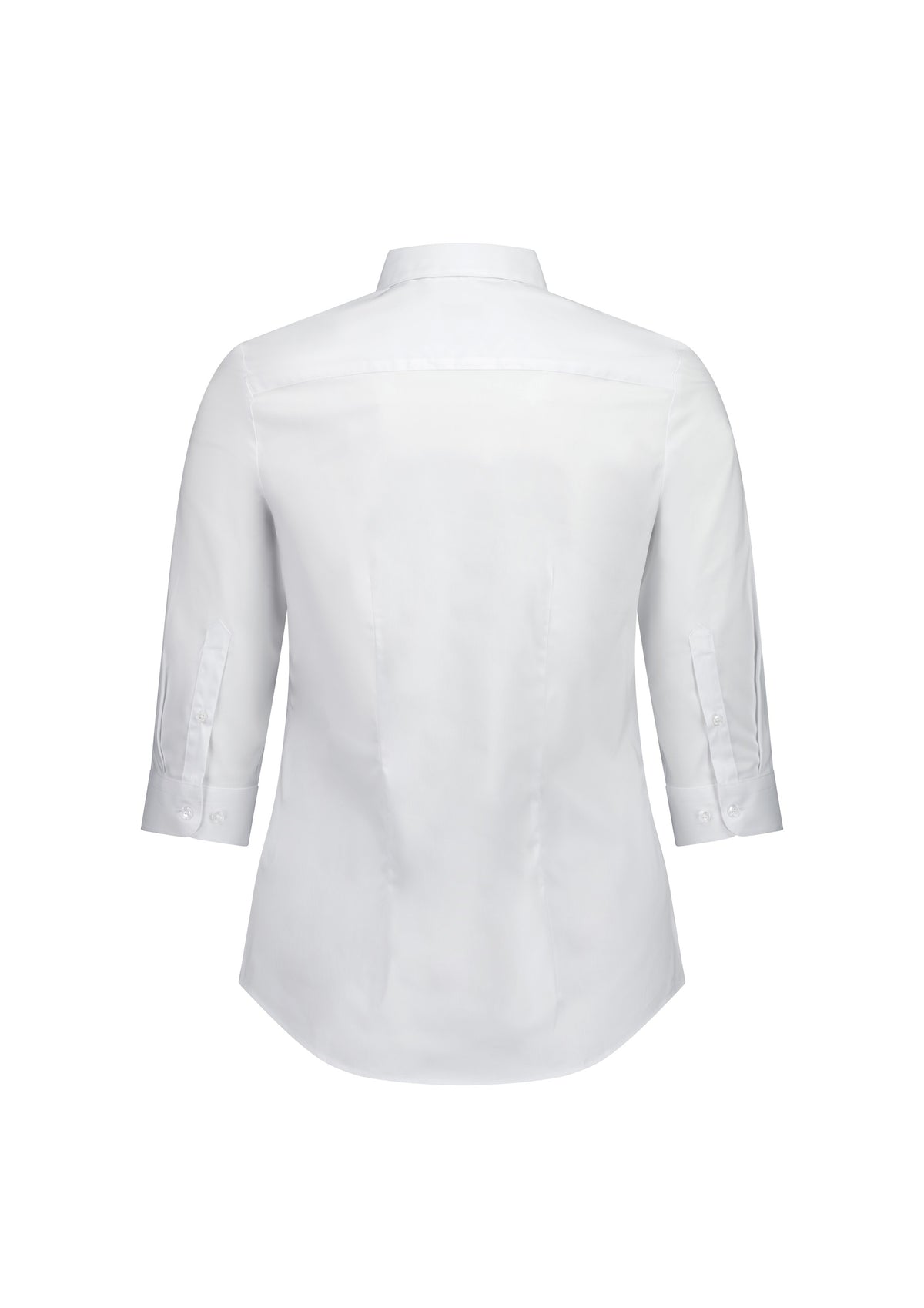 BizCollection S636W Womens Fitzroy 3/4 Sleeve Shirt - White