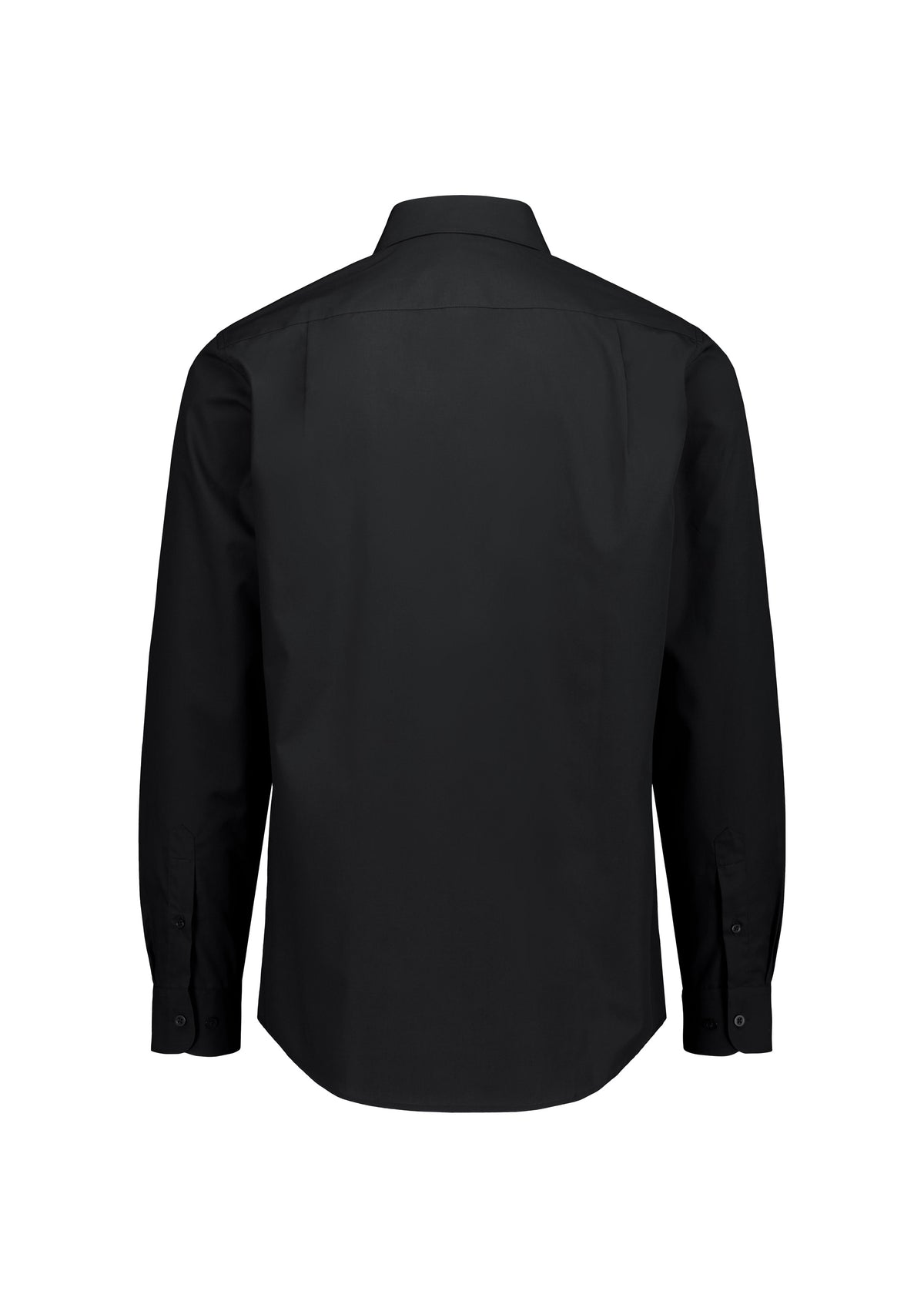 BizCollection S639M Mens Lexington Classic Fit Long Sleeve Shirt - Black