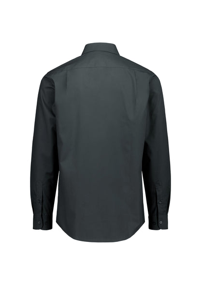 BizCollection S639M Mens Lexington Classic Fit Long Sleeve Shirt - Slate