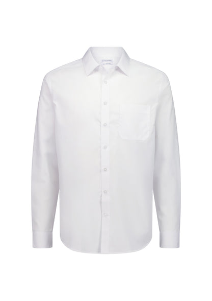 BizCollection S639M Mens Lexington Classic Fit Long Sleeve Shirt - White