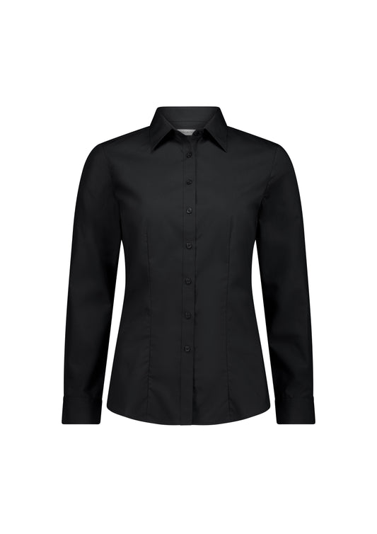BizCollection S639W Womens Lexington Long Sleeve Shirt - Black