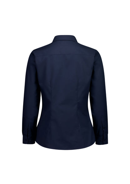 BizCollection S639W Womens Lexington Long Sleeve Shirt - Navy