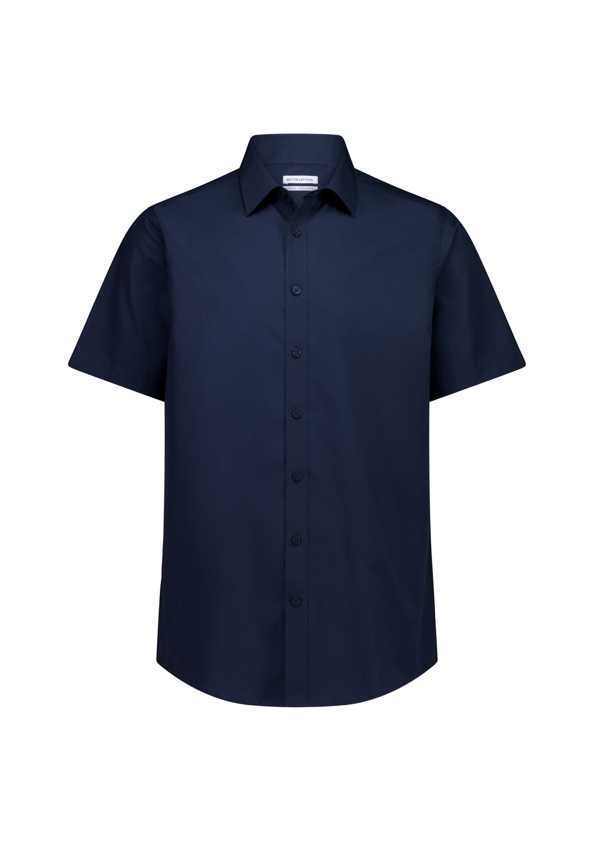 BizCollection S640M Mens Lexington Classic Fit Short Sleeve Shirt - Navy