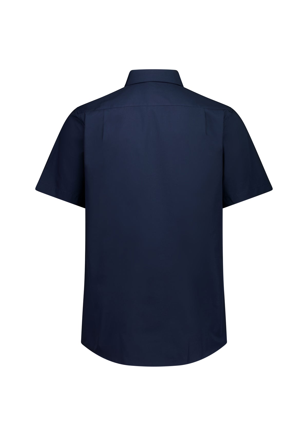 BizCollection S640M Mens Lexington Classic Fit Short Sleeve Shirt - Navy