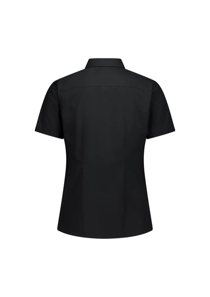 BizCollection S640W Womens Lexington Short Sleeve Shirt - Black