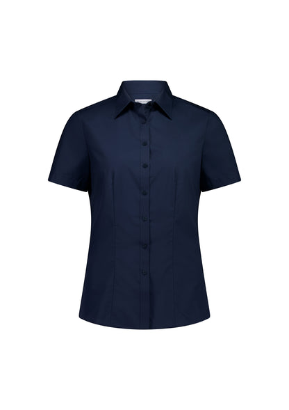 BizCollection S640W Womens Lexington Short Sleeve Shirt - Navy
