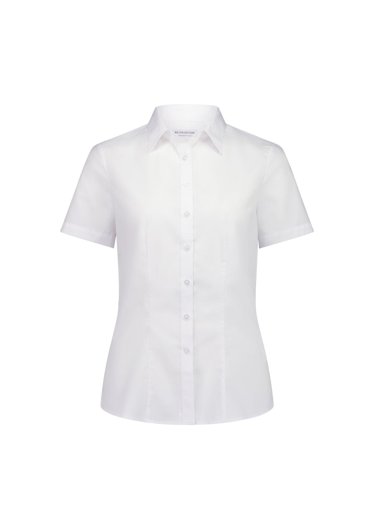 BizCollection S640W Womens Lexington Short Sleeve Shirt - White