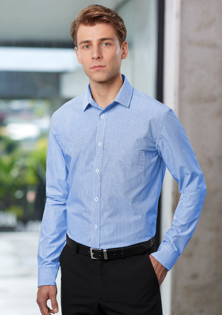 BizCollection S812ML Mens Euro Long Sleeve Shirt