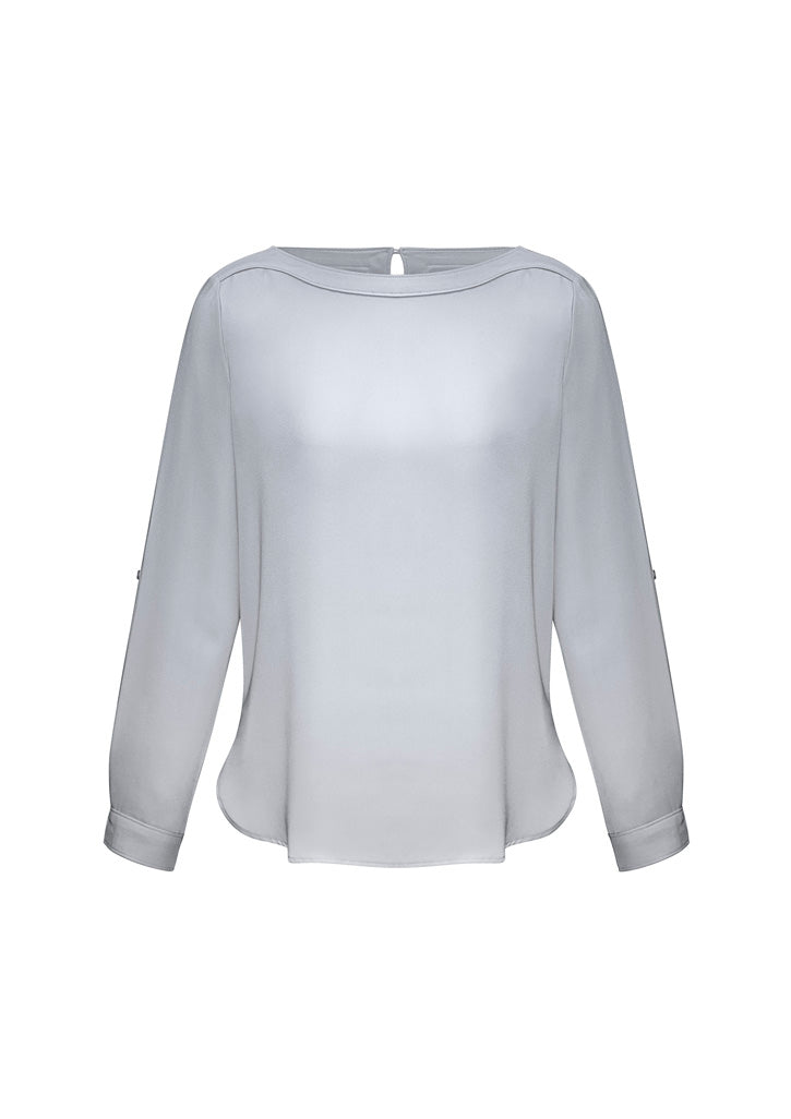 BizCollection S828LL Womens Madison Boatneck Top