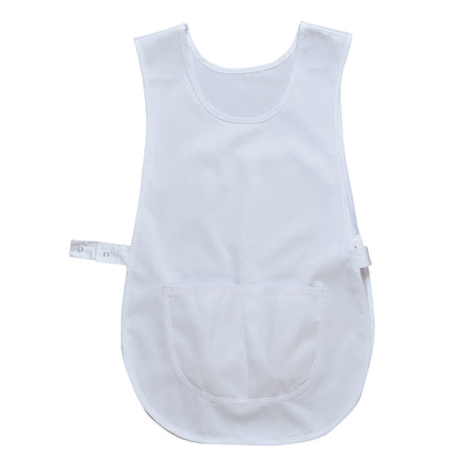 Portwest Tabard Apron with Pocket in White