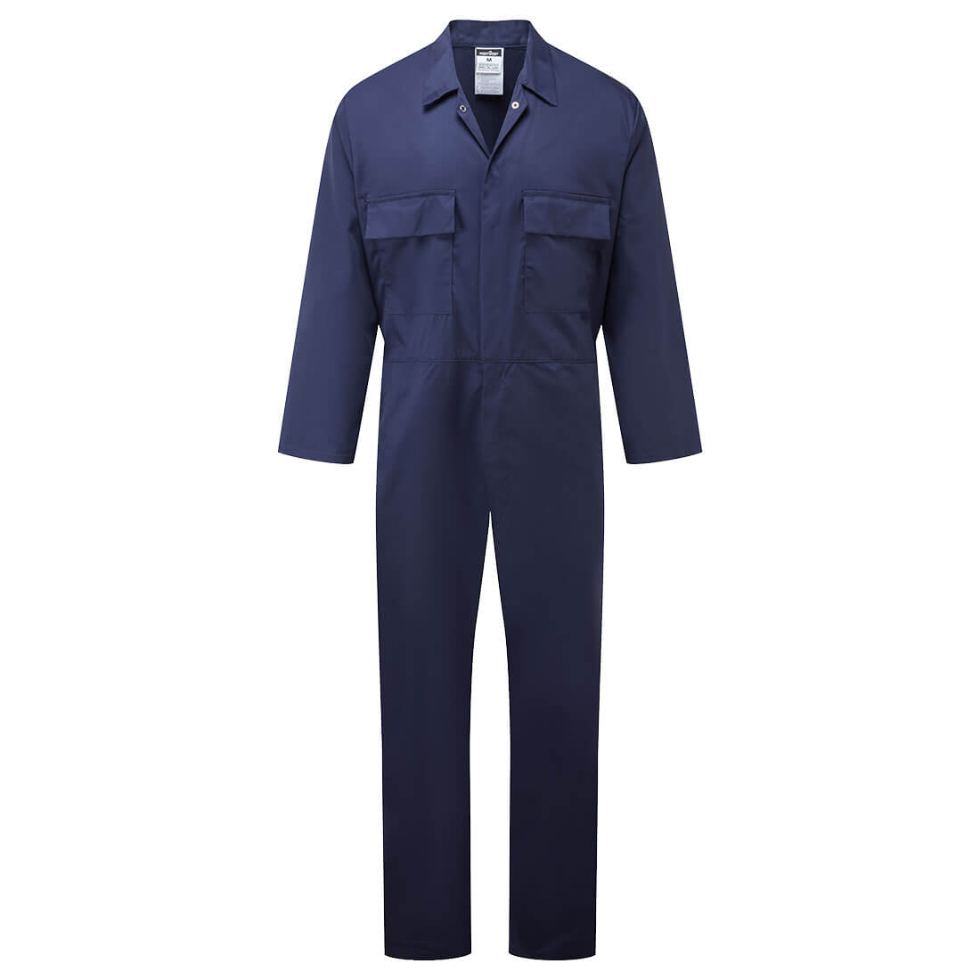 Portwest Euro Work Polycotton Coverall in Navy