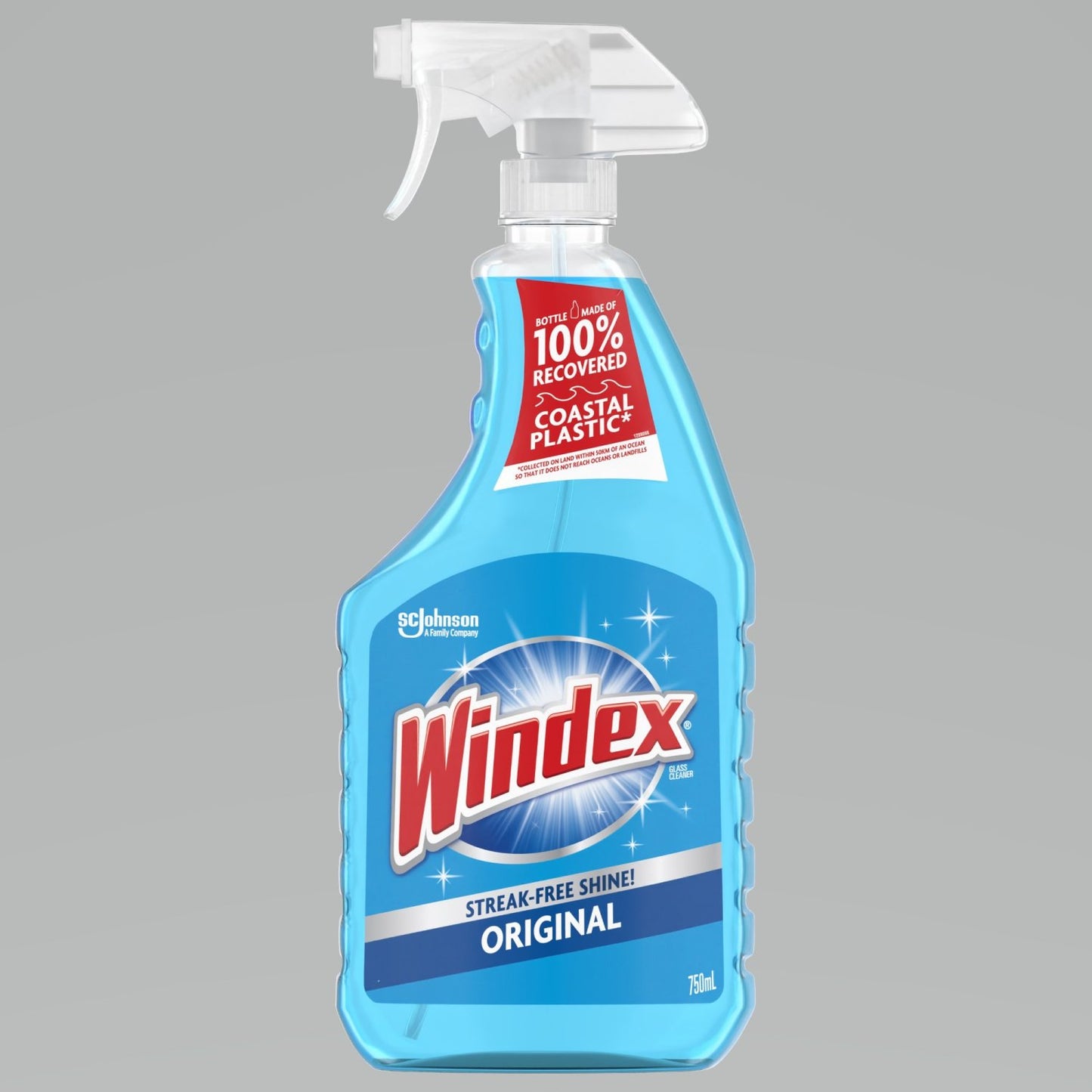 SC JOHNSON DEB SCJ318217 Windex Glass Cleaner Regular Trigger 750mL