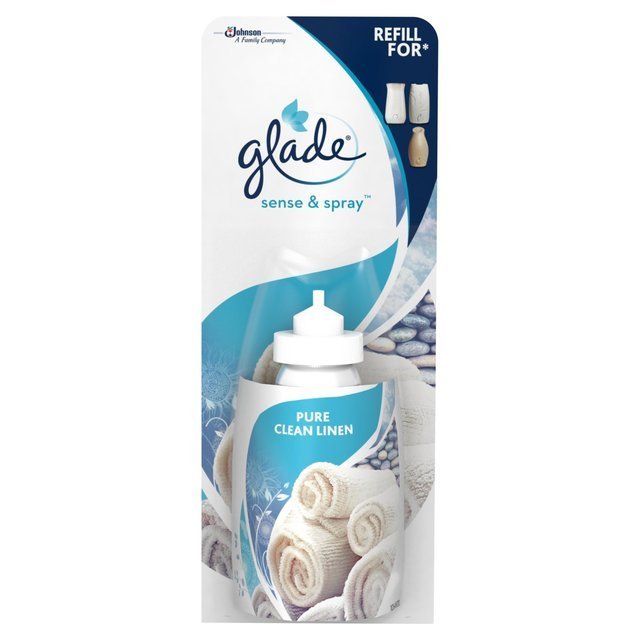 SC JOHNSON DEB SCJ624775 Glade Air Freshener Sense & Spray Clean Linen 12g Refill