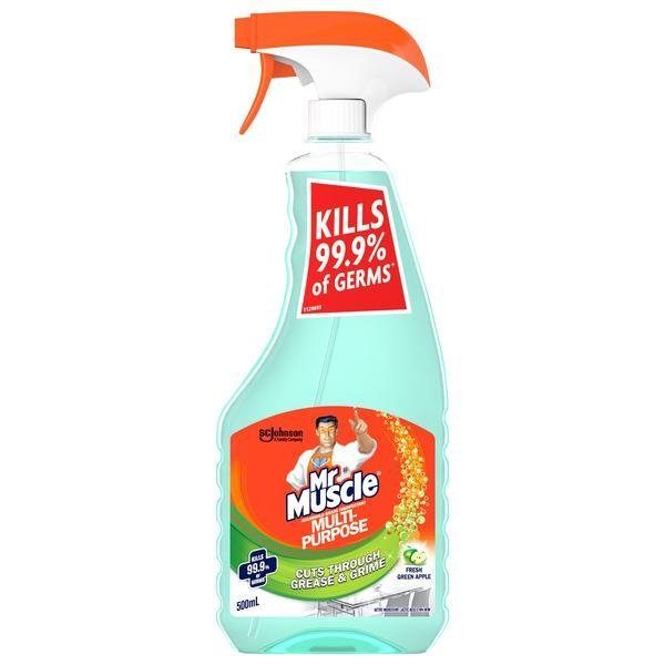 SC JOHNSON DEB SCJ645388 Mr Muscle Multi Purpose Disinfectant Apple 500mL